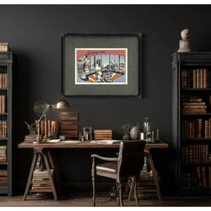South Carolina Columbia — Framed Wall Art Room View | Bella Frye
