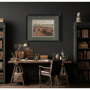 Battle of Gettysburg 1887 — Framed Wall Art Room View | Bella Frye