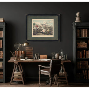Assault on Fort Sanders 1891 — Framed Wall Art Room View | Bella Frye