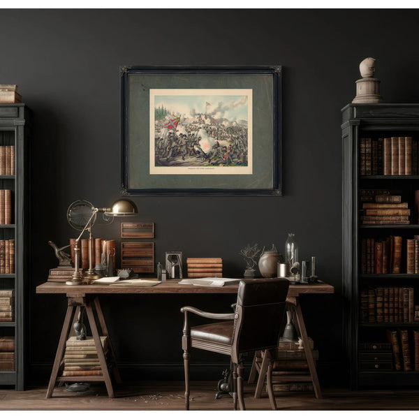 Assault on Fort Sanders 1891 — Framed Wall Art Room View | Bella Frye
