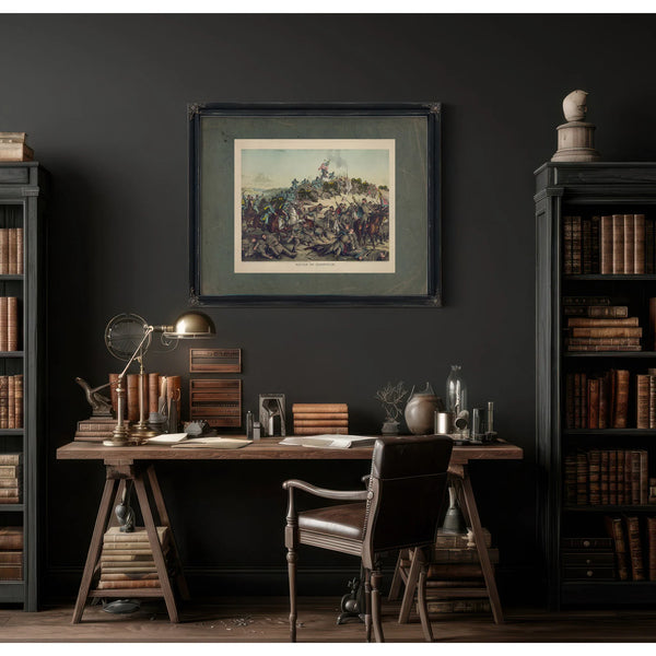 Battle of Nashville 1891 — Framed Wall Art Room View | Bella Frye