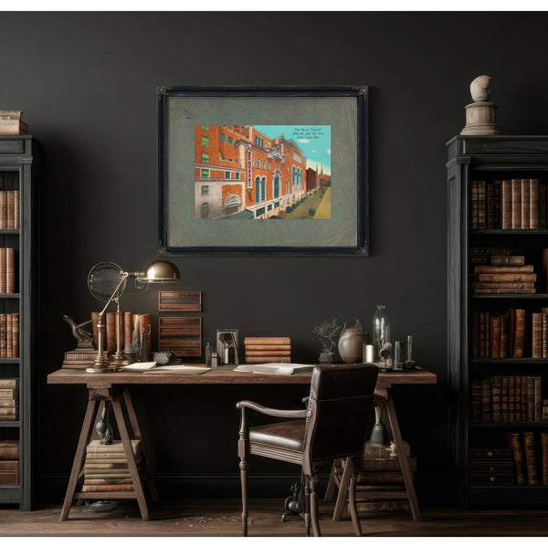 Cathedral of Dreams the Roxy Theatre — Framed Wall Art Room View | Bella Frye
