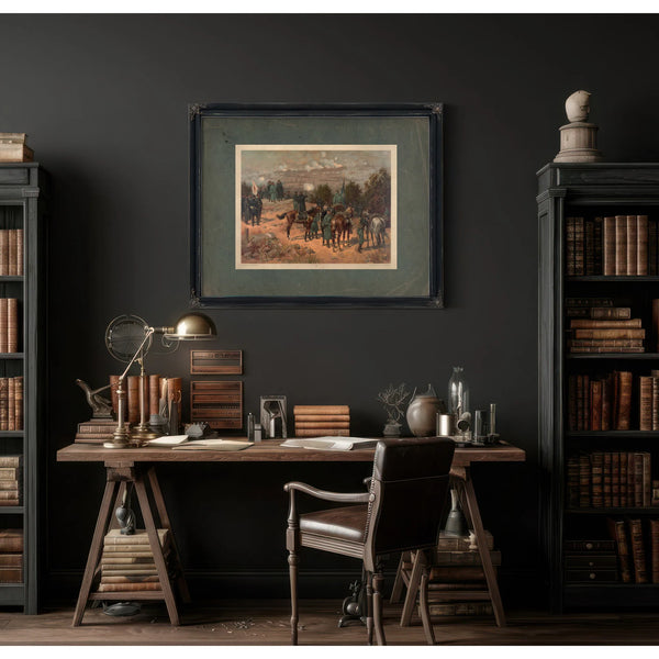 Battle of Chattanooga 188 — Framed Wall Art Room View | Bella Frye