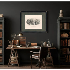 Emancipation 1867 — Framed Wall Art Room View | Bella Frye