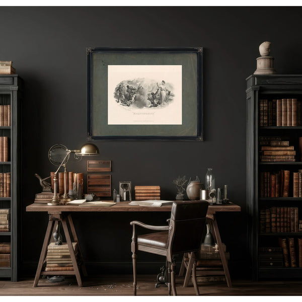 Emancipation 1867 — Framed Wall Art Room View | Bella Frye