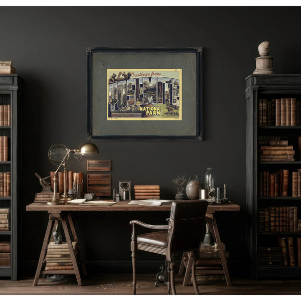 California Yosemite — Framed Wall Art Room View | Bella Frye