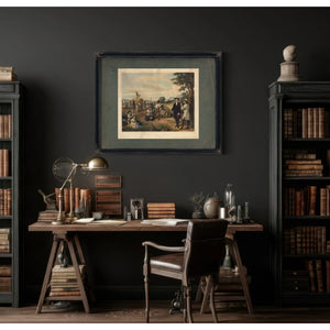Life of George Washingtonthe Farmer 1854 — Framed Wall Art Room View | Bella Frye