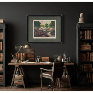 Battle of Spottsylvaniaengagements at Laurel Hill Ny River Va May 8 to 18 1 — Framed Wall Art Room View | Bella Frye