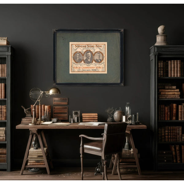 World Series 69b1a — Framed Wall Art Room View | Bella Frye