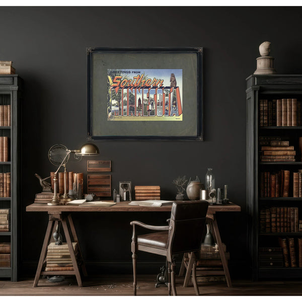 Minnesota Southern — Framed Wall Art Room View | Bella Frye