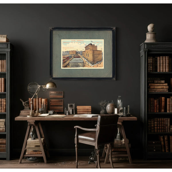 The Imperials Last View Manhattans Forgotten Broadway — Framed Wall Art Room View | Bella Frye