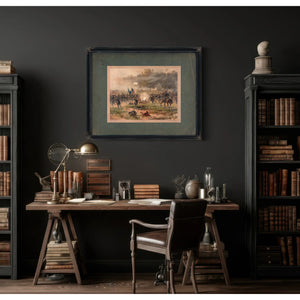 Battle of Antietam 1887 — Framed Wall Art Room View | Bella Frye