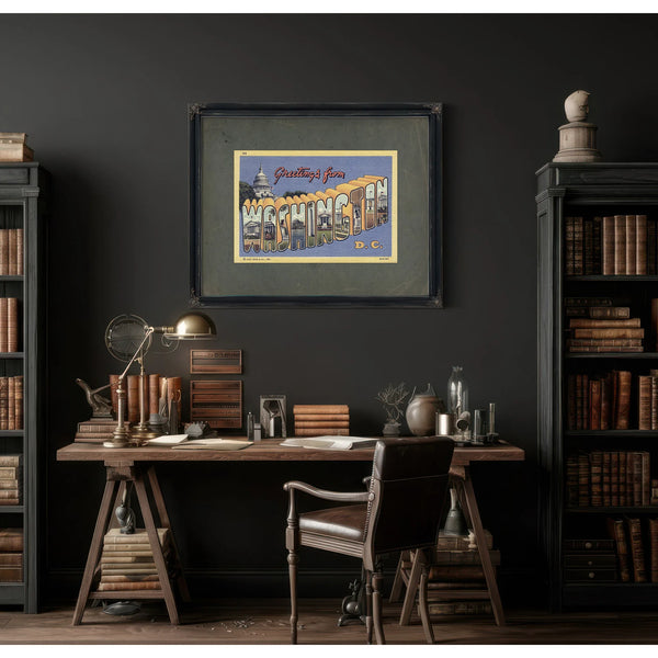 Washington Dc — Framed Wall Art Room View | Bella Frye