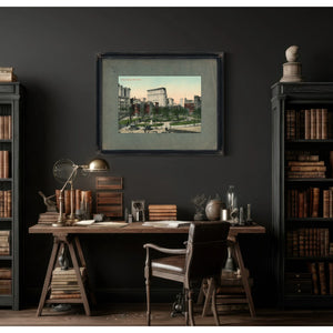 Union Square in Fading Light a Manhattan Memory Suspended in Time — Framed Wall Art Room View | Bella Frye