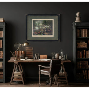 Battle of Chancellorsville 189 — Framed Wall Art Room View | Bella Frye