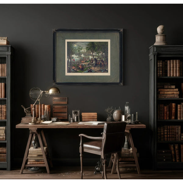 Battle of Chancellorsville 189 — Framed Wall Art Room View | Bella Frye