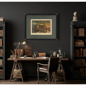 Electrical Building Worlds Columbian Exposition 1892 — Framed Wall Art Room View | Bella Frye