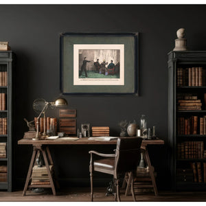 Assassination of President Lincoln Fords Theatre Washington April 14 1865 18 — Framed Wall Art Room View | Bella Frye