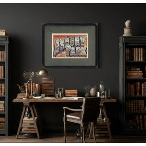 New Jersey Asbury Park — Framed Wall Art Room View | Bella Frye