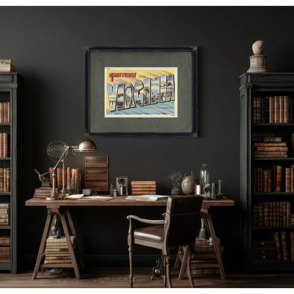 Virginia — Framed Wall Art Room View | Bella Frye