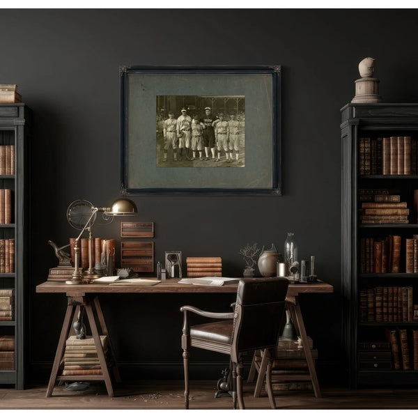 Babe Ruth Lou Gehrig 1927 Barnstorming Tour 423f32 — Framed Wall Art Room View | Bella Frye