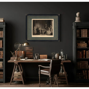 Grant and His Family 1867 — Framed Wall Art Room View | Bella Frye