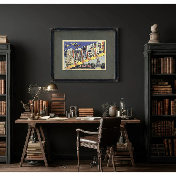 Idaho Boise — Framed Wall Art Room View | Bella Frye