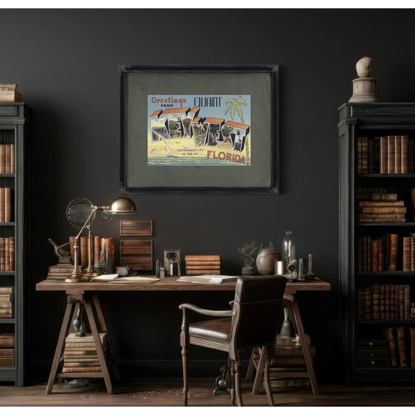 Florida Key West — Framed Wall Art Room View | Bella Frye