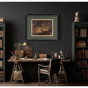 Battle of Port Hudson 1887 — Framed Wall Art Room View | Bella Frye