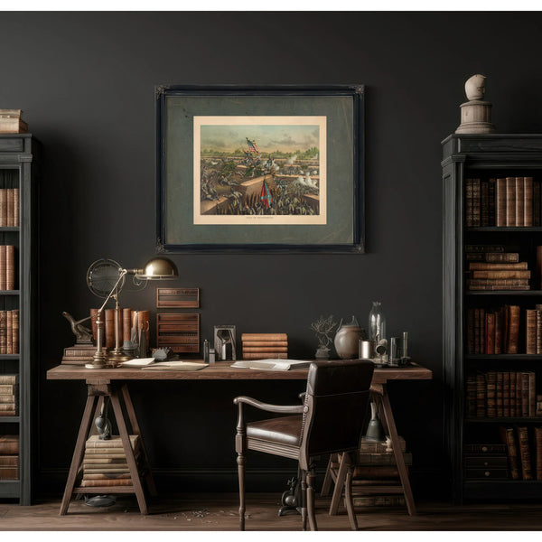 Fall of Petersburg 1893 — Framed Wall Art Room View | Bella Frye