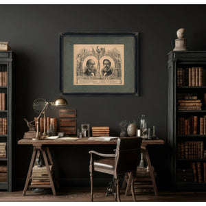 Democratic Candidates William J Bryan John W Kern 198 — Framed Wall Art Room View | Bella Frye