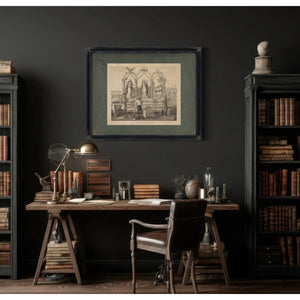 a Nations Pride a Nations Wealth 1884 — Framed Wall Art Room View | Bella Frye