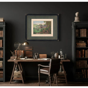 Life of Our Pioneers 1915 — Framed Wall Art Room View | Bella Frye