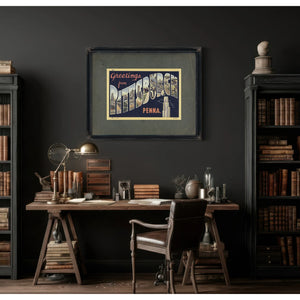 Pennsylvania Pittsburgh — Framed Wall Art Room View | Bella Frye