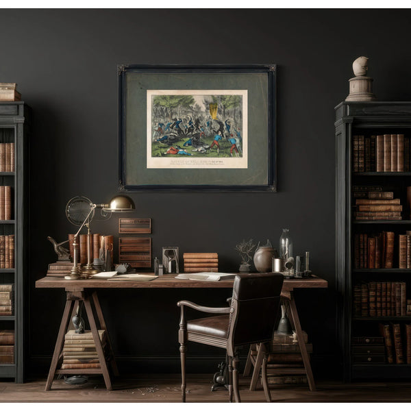 Battle of Bull Run Va July 21st 1861 1861 — Framed Wall Art Room View | Bella Frye