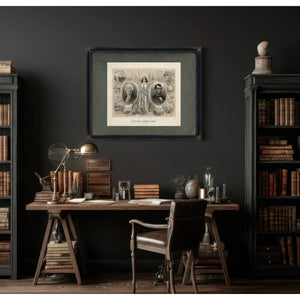 Columbias Noblest Sons 1865 — Framed Wall Art Room View | Bella Frye