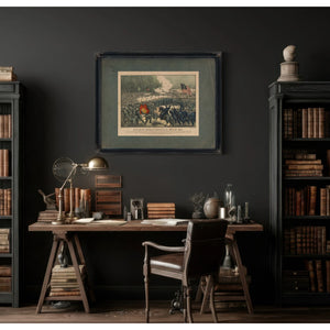 Battle of Chancellorsville Va May 3rd 1863 1863 — Framed Wall Art Room View | Bella Frye