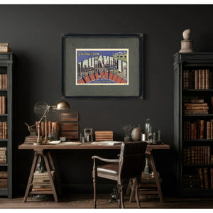 Kentucky Louisville — Framed Wall Art Room View | Bella Frye