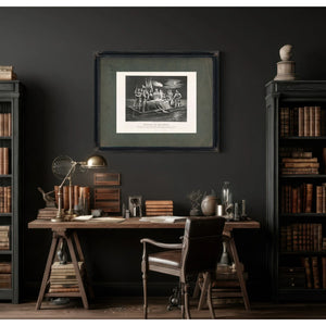 Burial of Desoto 1876 — Framed Wall Art Room View | Bella Frye