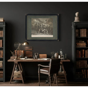 Fall of Lieutenant Colonel Henry Clay Junior 1855 — Framed Wall Art Room View | Bella Frye