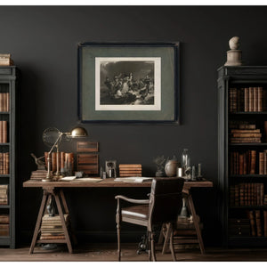 Landing of the Pilgrims on Plymouth Rock 162 1869 — Framed Wall Art Room View | Bella Frye
