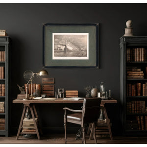 Battle of Manila Bay 1898 — Framed Wall Art Room View | Bella Frye