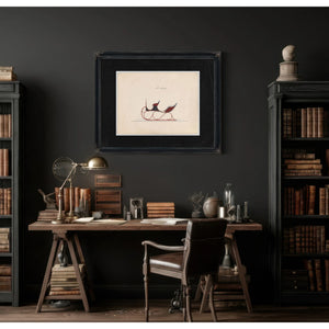 Design for Victoria Sleigh No 3551 — Framed Wall Art Room View | Bella Frye
