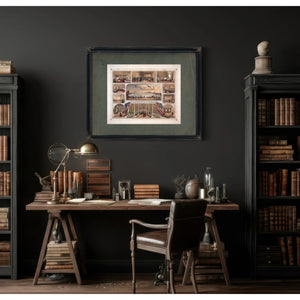 Citizens Volunteer Hospital Corner of Broad St Washington Avenue Philadelph — Framed Wall Art Room View | Bella Frye