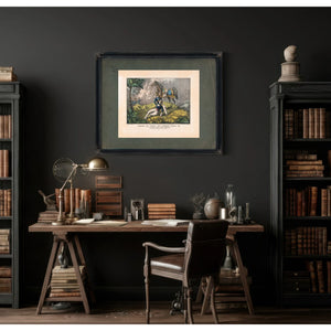 Death of Lieut Col Henry Clay Jr of the Second Regiment Kentucky Volunteers — Framed Wall Art Room View | Bella Frye