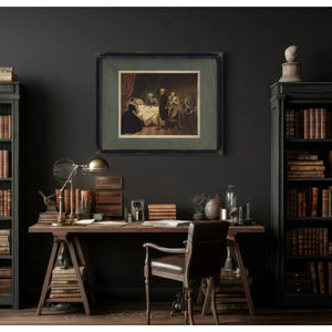 Life of George Washington the Christian Death 1853 — Framed Wall Art Room View | Bella Frye
