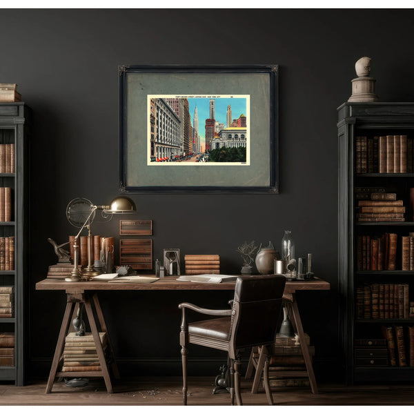 42nd Street — Framed Wall Art Room View | Bella Frye