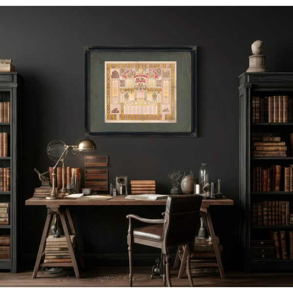 Historical Pictorial Record of the Me Church 194 — Framed Wall Art Room View | Bella Frye