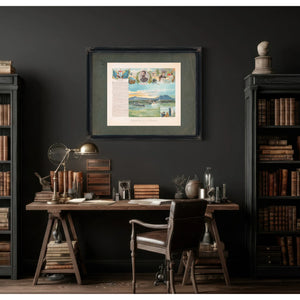 Hobson of Alabama 1899 — Framed Wall Art Room View | Bella Frye