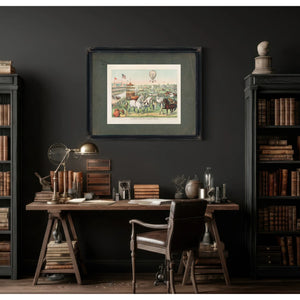 Great Fair on a Grand Scale 1894 — Framed Wall Art Room View | Bella Frye